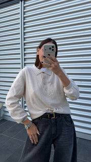 Maglia polo Winter 80% lana - HaveOne