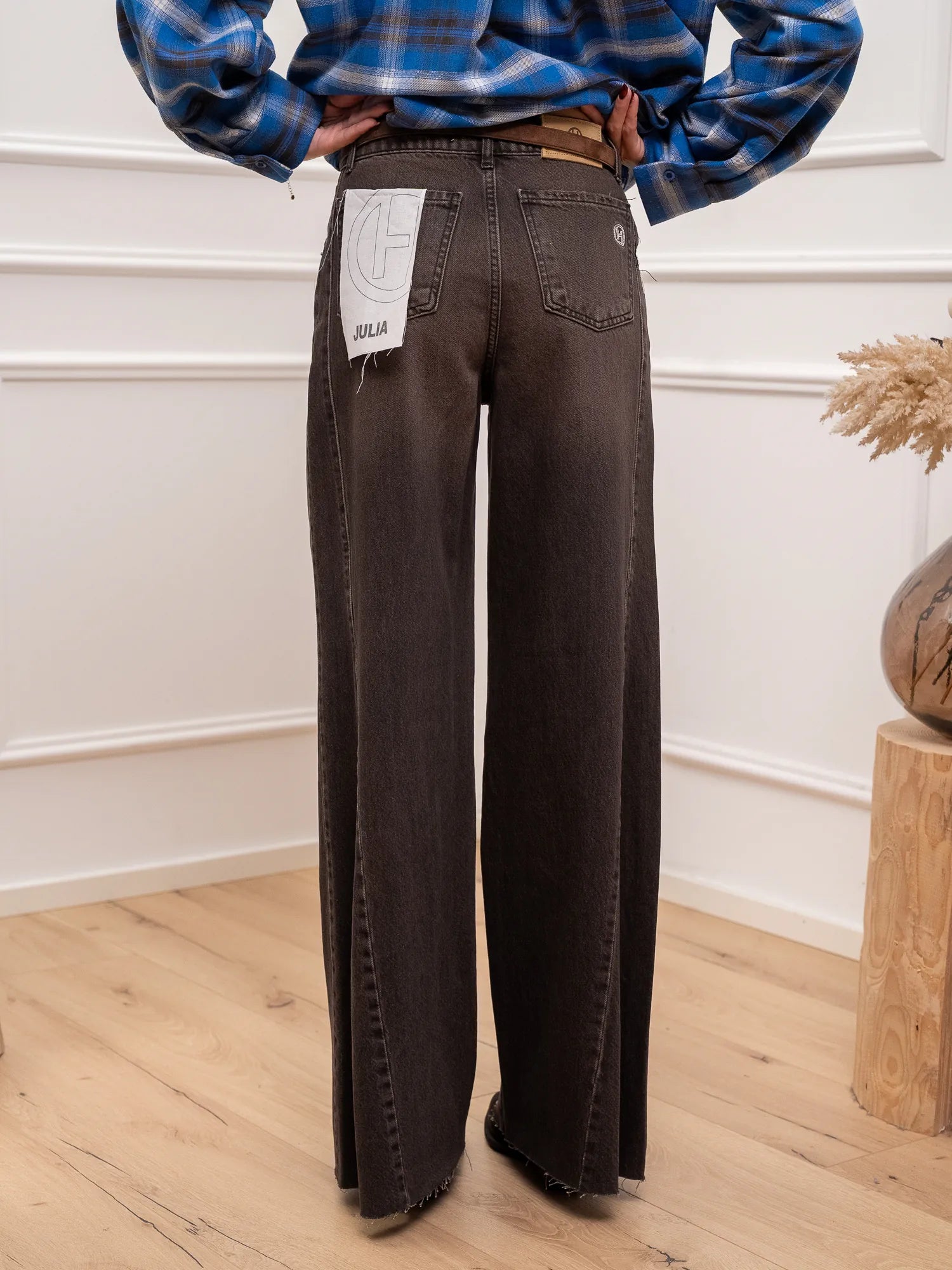 Jeans Julia in denim thè moka - HaveOne