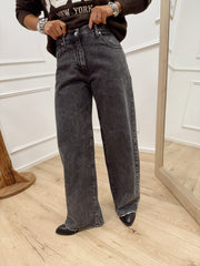Jeans Bella nero slavato - HaveOne