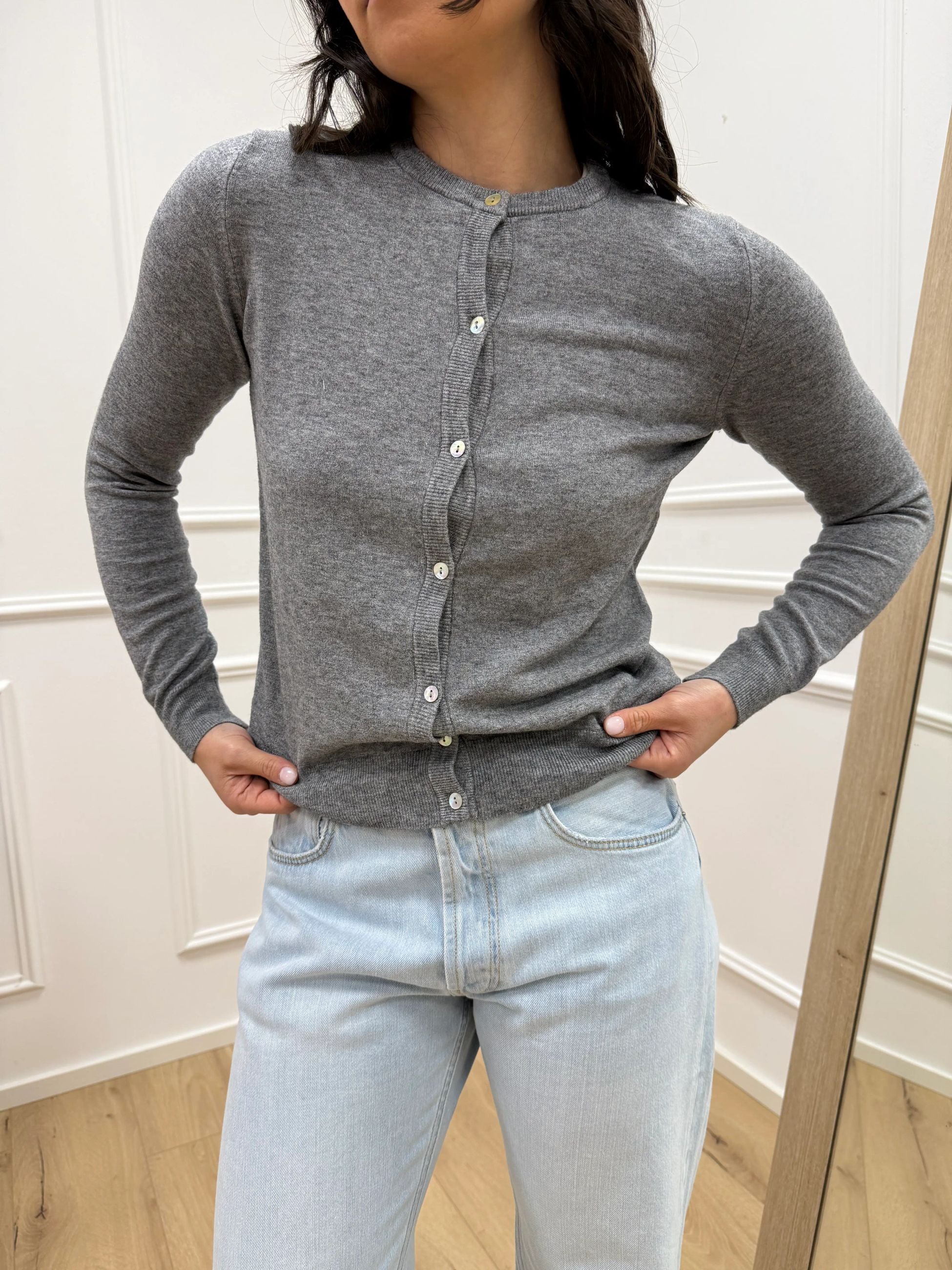 Maglia rebecchina basic antracite - HaveOne