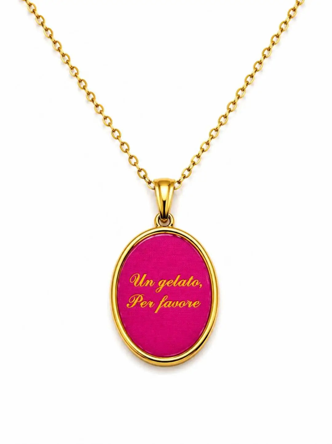 Collana Ice Cream fucsia - Calibro Shop