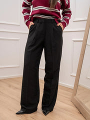 Pantalone sartoriale Ellis nero - JJXX