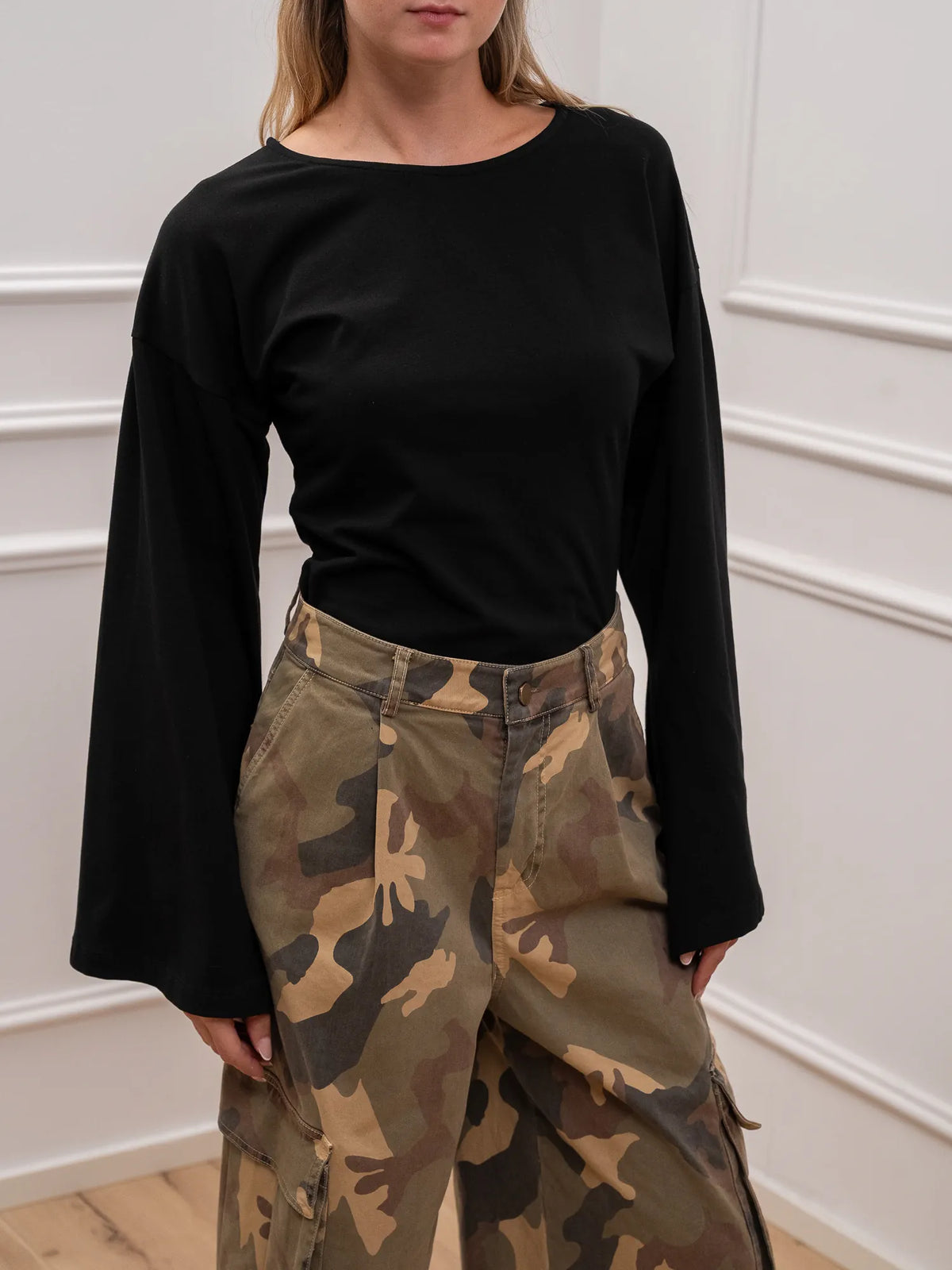 Body Margot manica ampia con spacco - HaveOne