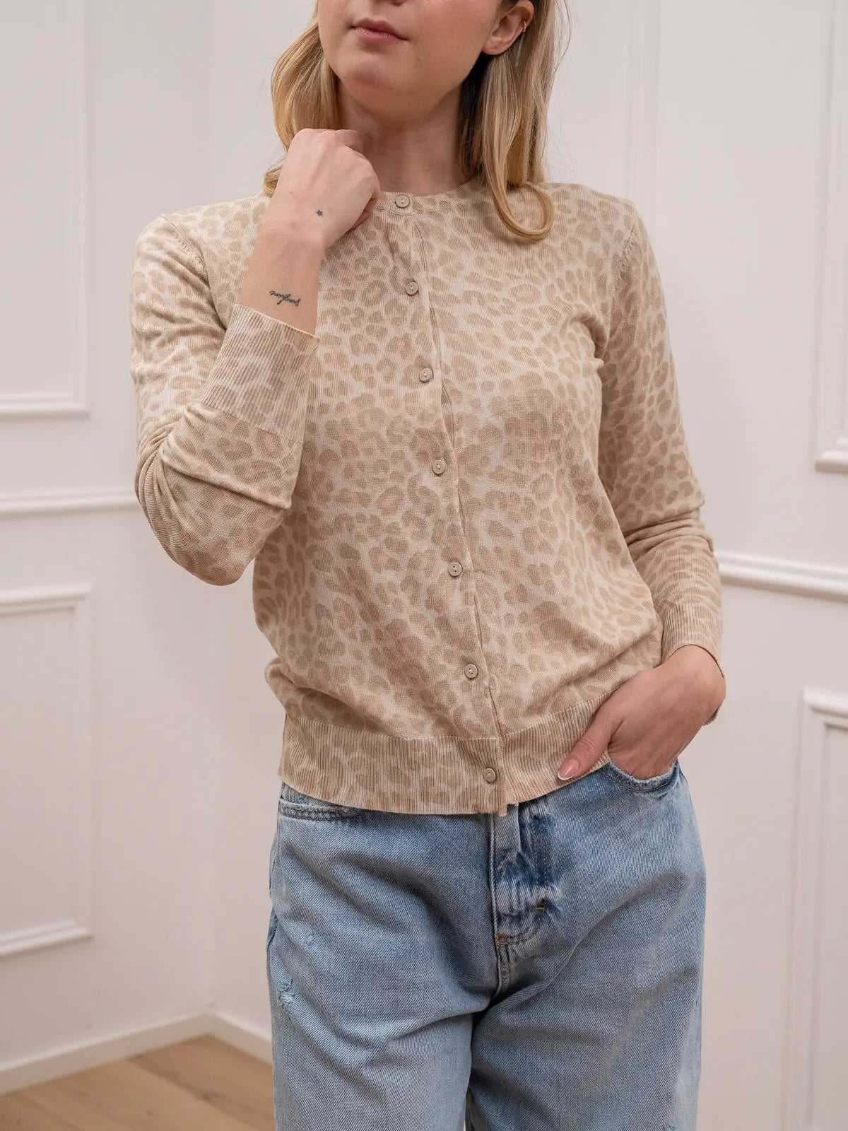 Cardigan Ophelia maku sabbia - JJXX