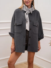 Giacca cappotto stile camicia - Vicolo