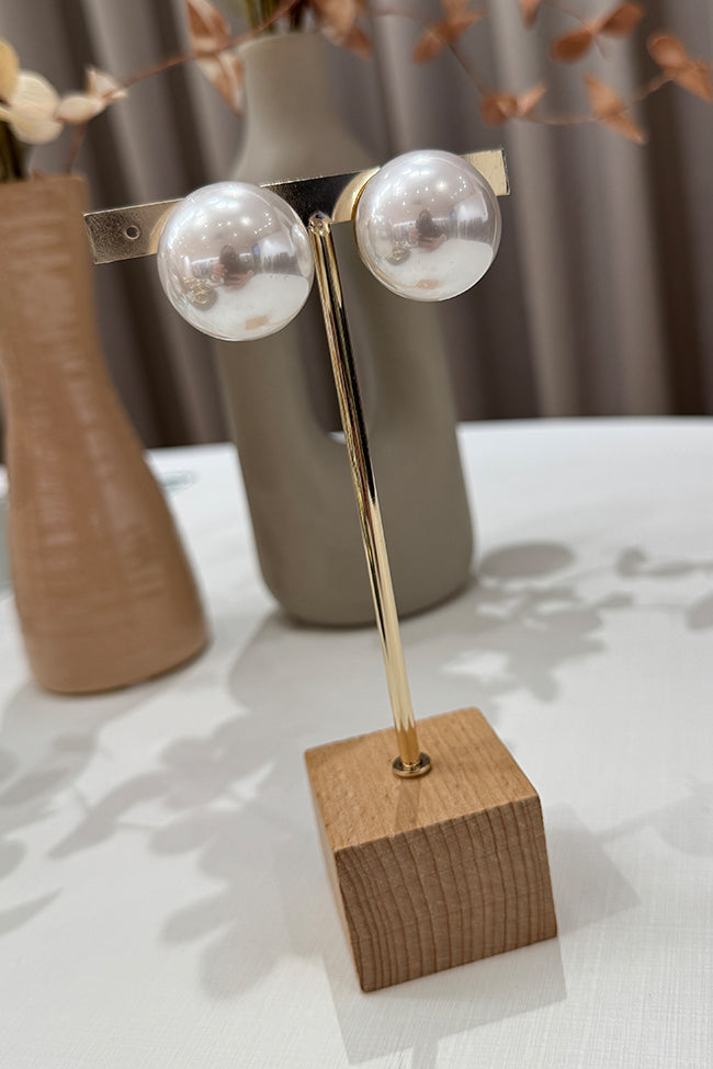 Orecchini maxi perla - Calibro Shop