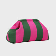 Borsa Pouch Stripe Fuxia e Verde - Calibro Shop