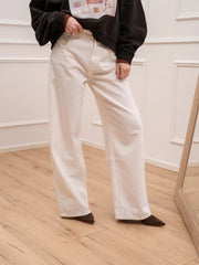 Jeans Mia bianco baggy fit - Vicolo