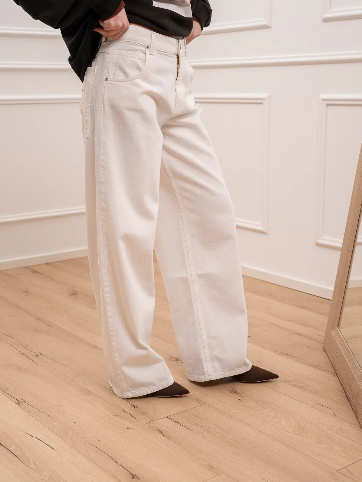 Jeans Mia bianco baggy fit - Vicolo