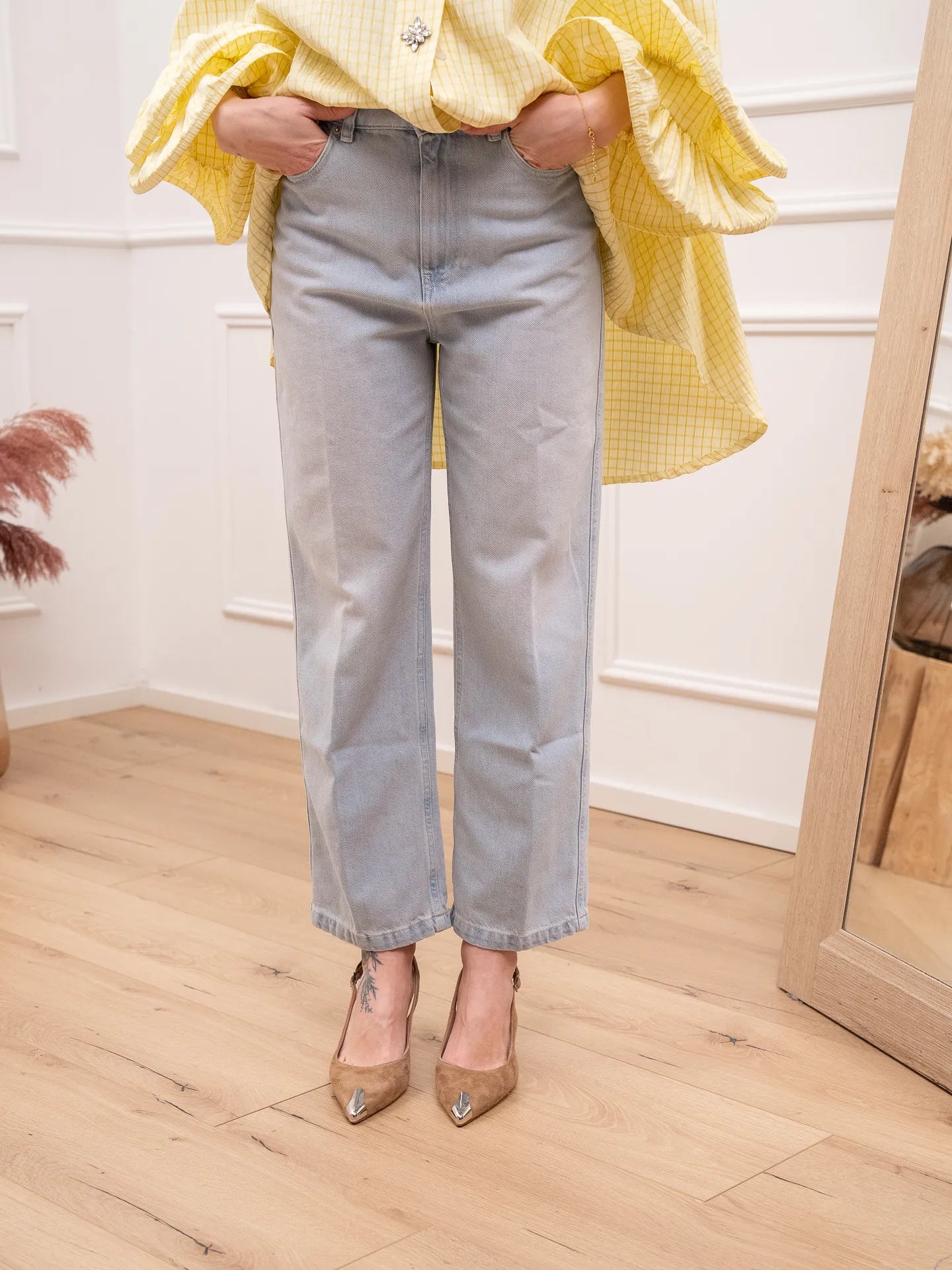 Jeans Kate dritto lavaggio chiaro - Vicolo