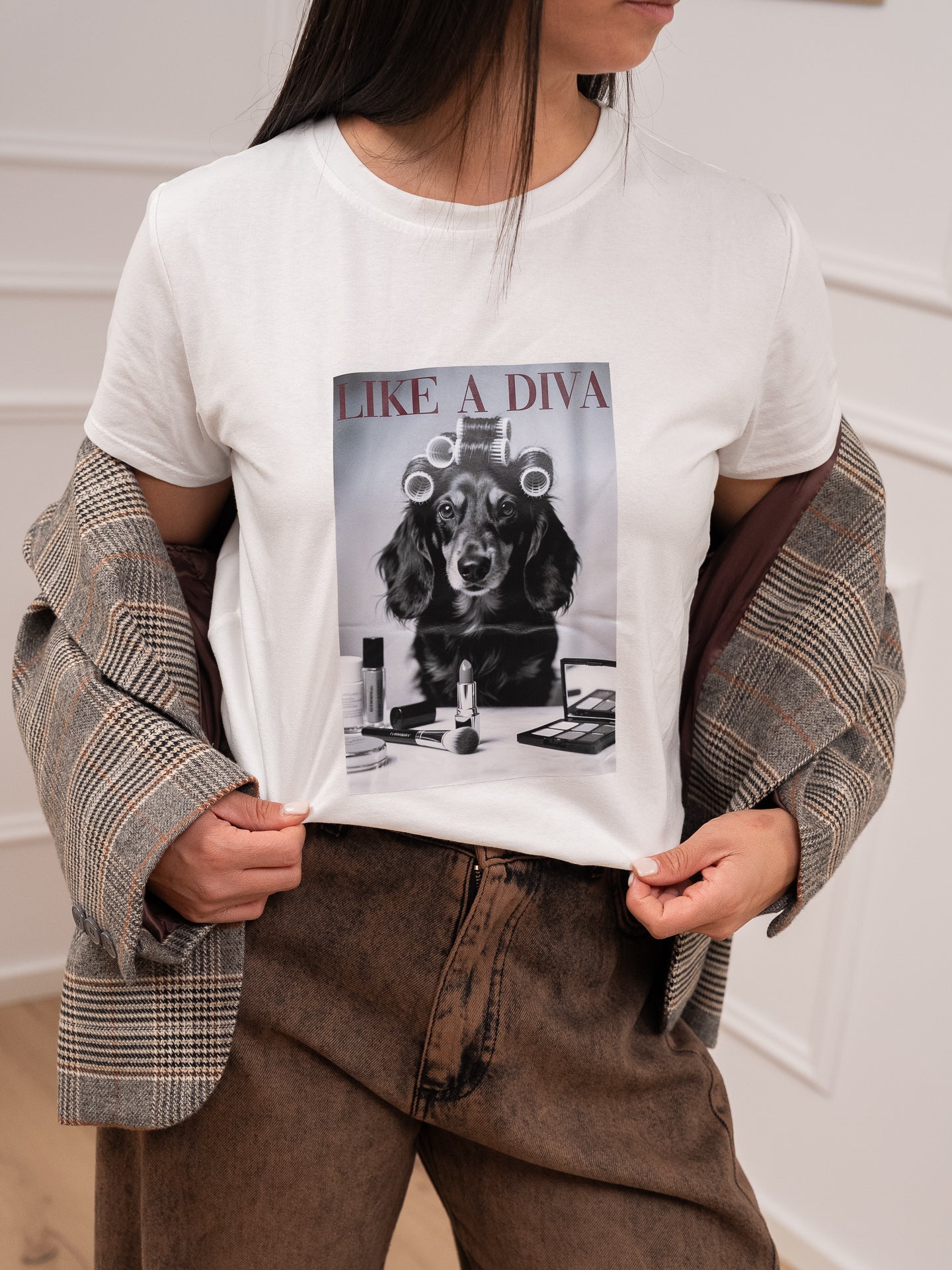 T shirt slim Like a diva - Vicolo