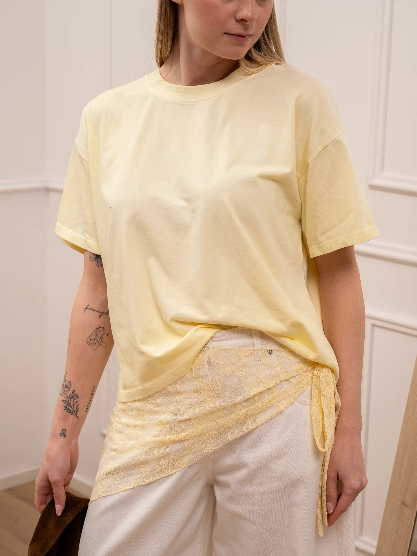 T shirt a scatoletta pulcino mezza manica - HaveOne