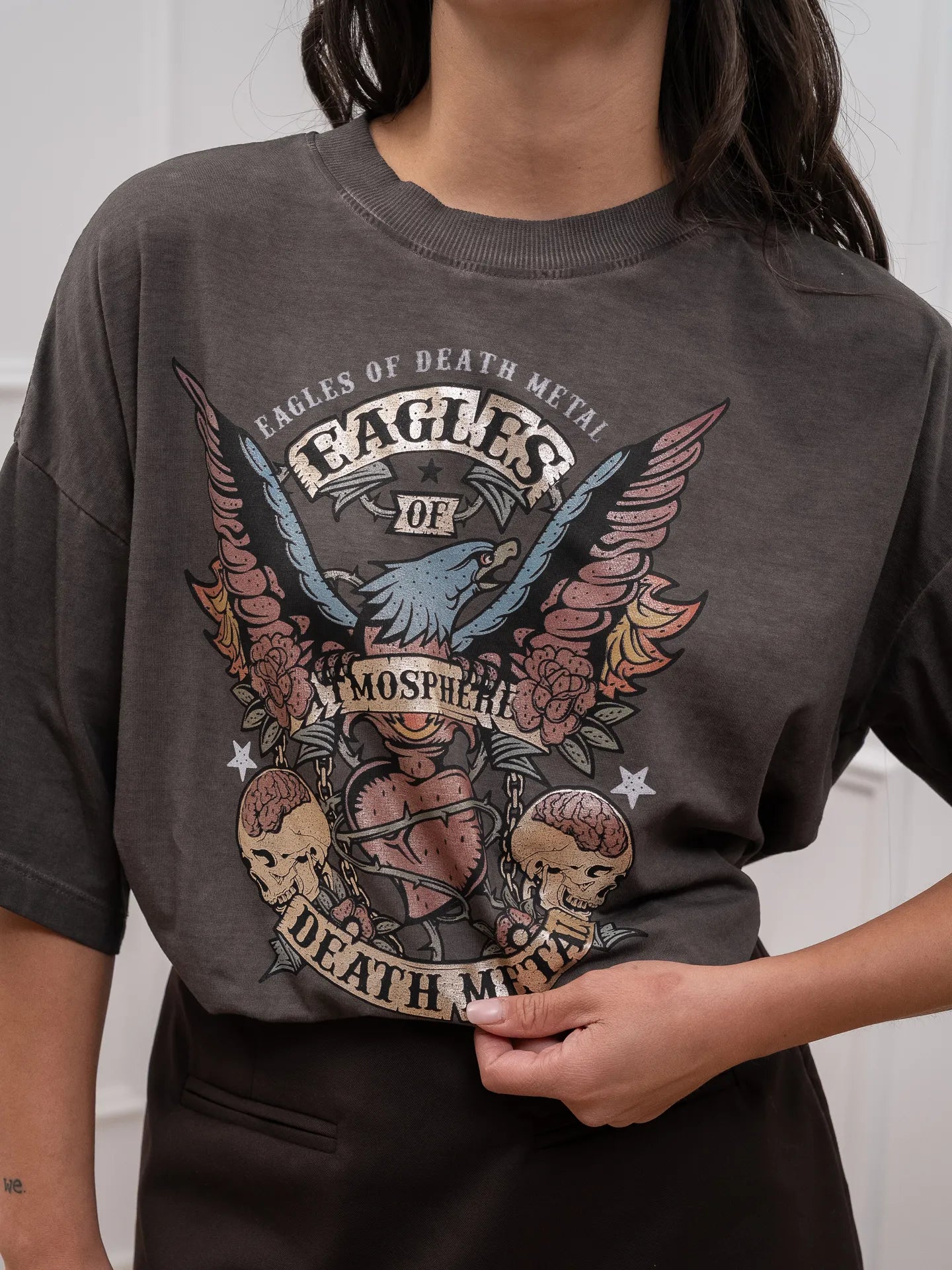 T shirt moro stampa Eagles - HaveOne