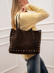 Borsa Calida Tote in vera crosta - Vicolo