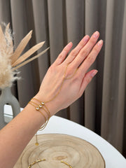 Baciomano oro con punti luce - Calibro Shop