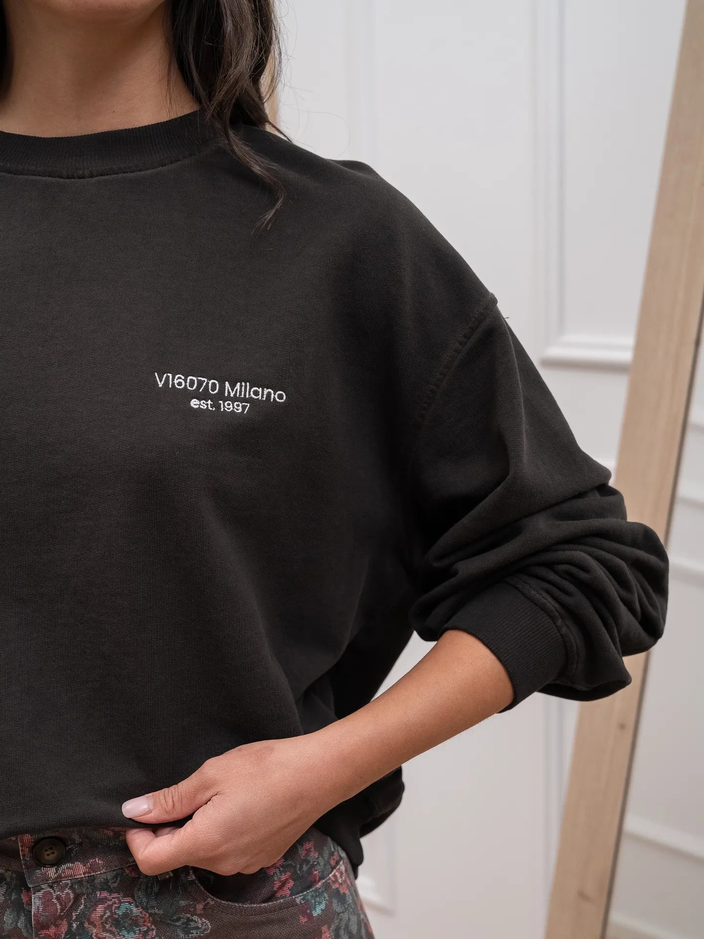 Felpa moro vintage "Milano" - Vicolo