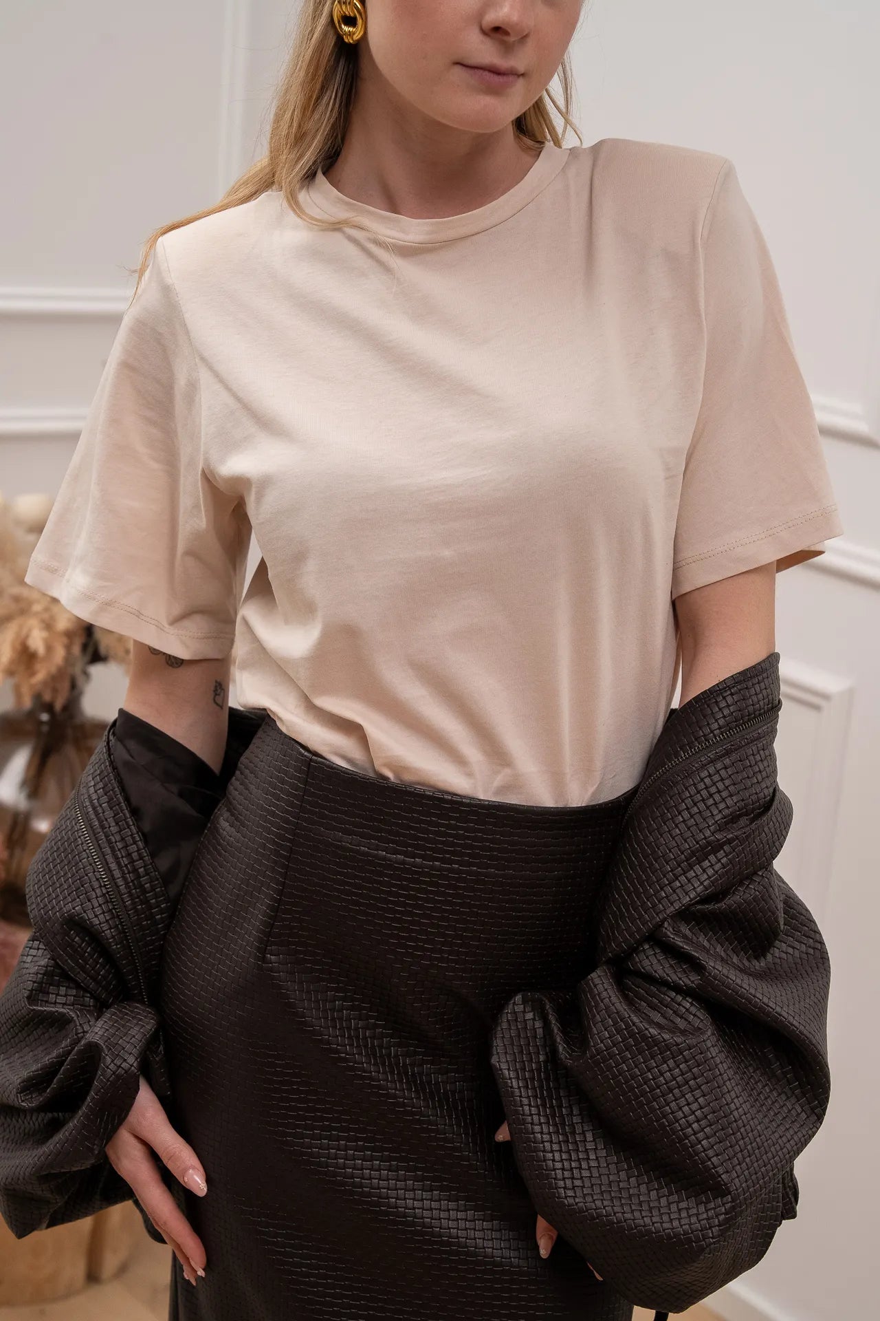 Body burro con spalline imbottite - HaveOne