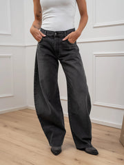 Jeans Denise nero slavato - Vicolo