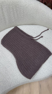 Balaclava fango misto mohair - Dixie