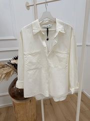 Camicia Essential burro doppia tasca - HaveOne