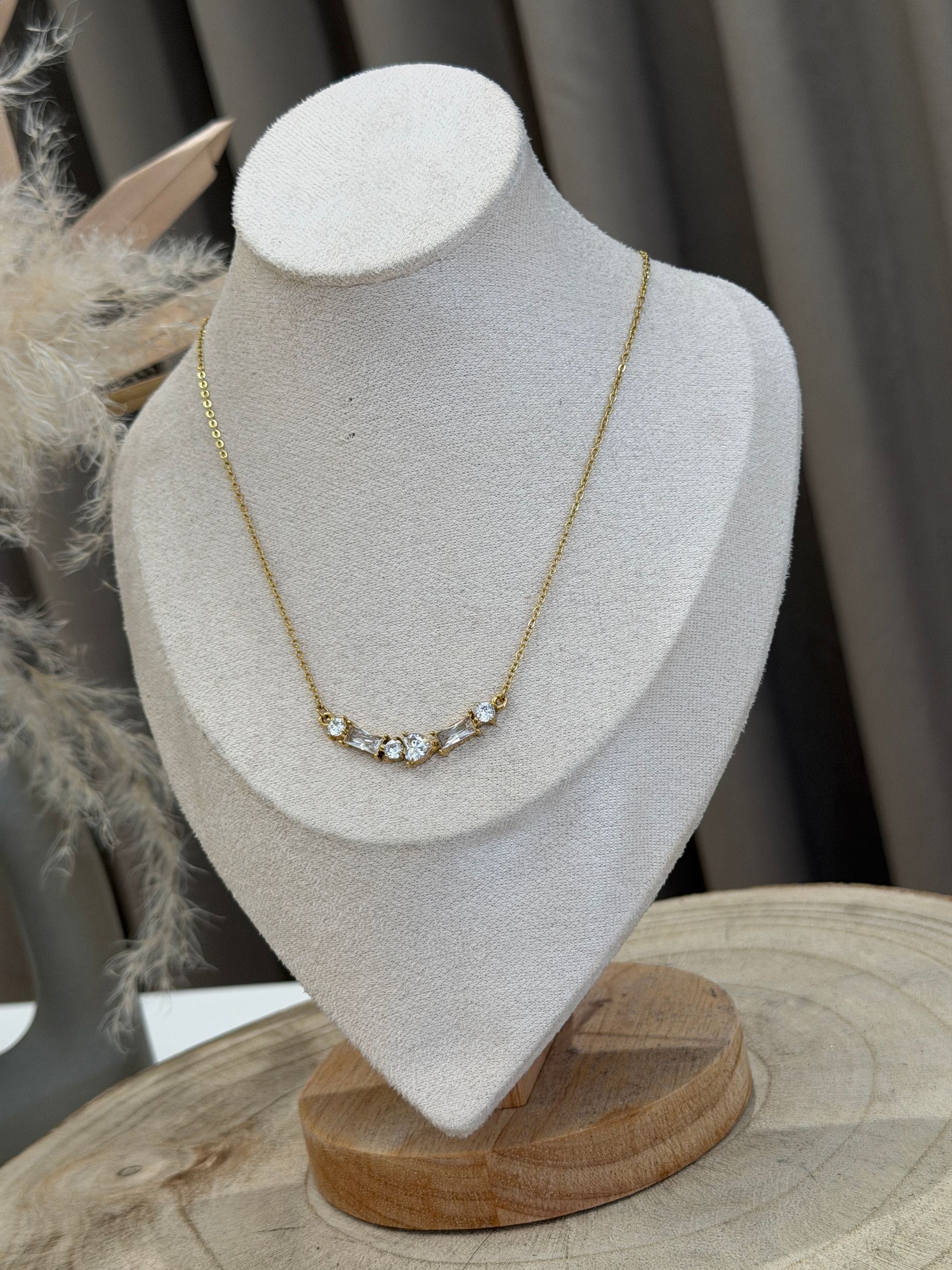Collana Light Chain strass - Calibro Shop
