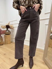 Pantaloni Louis moro a costina di velluto - HaveOne