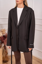 Giacca over Soho con patch logo - SoAllure