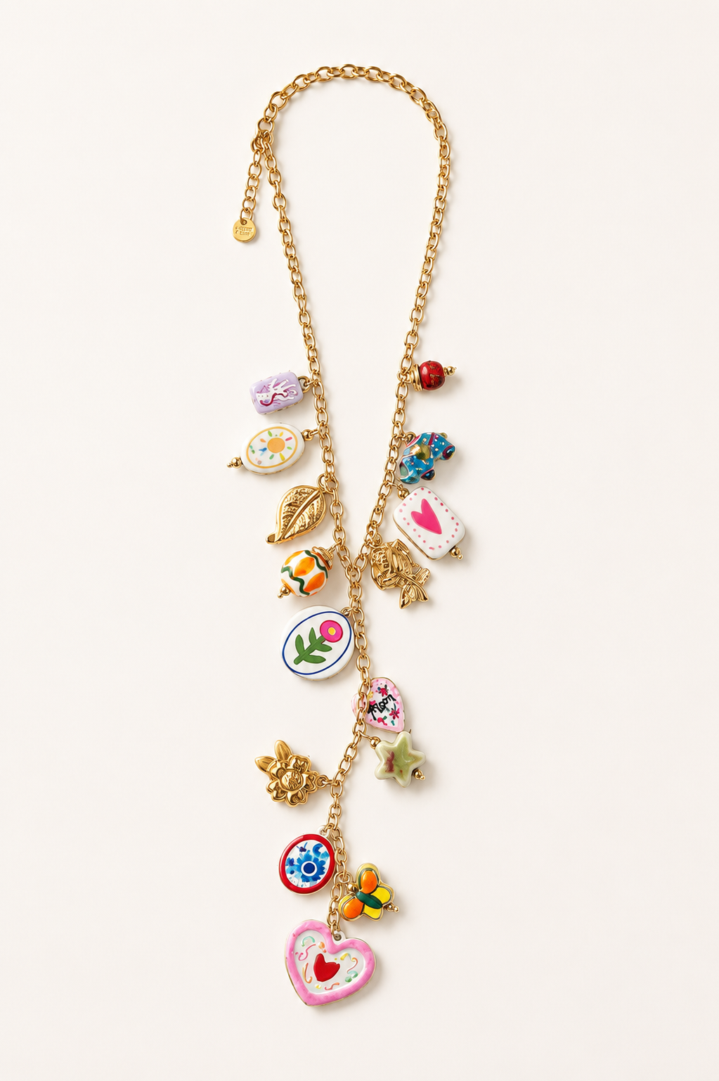 Collana multicharms Heart - Calibro Shop