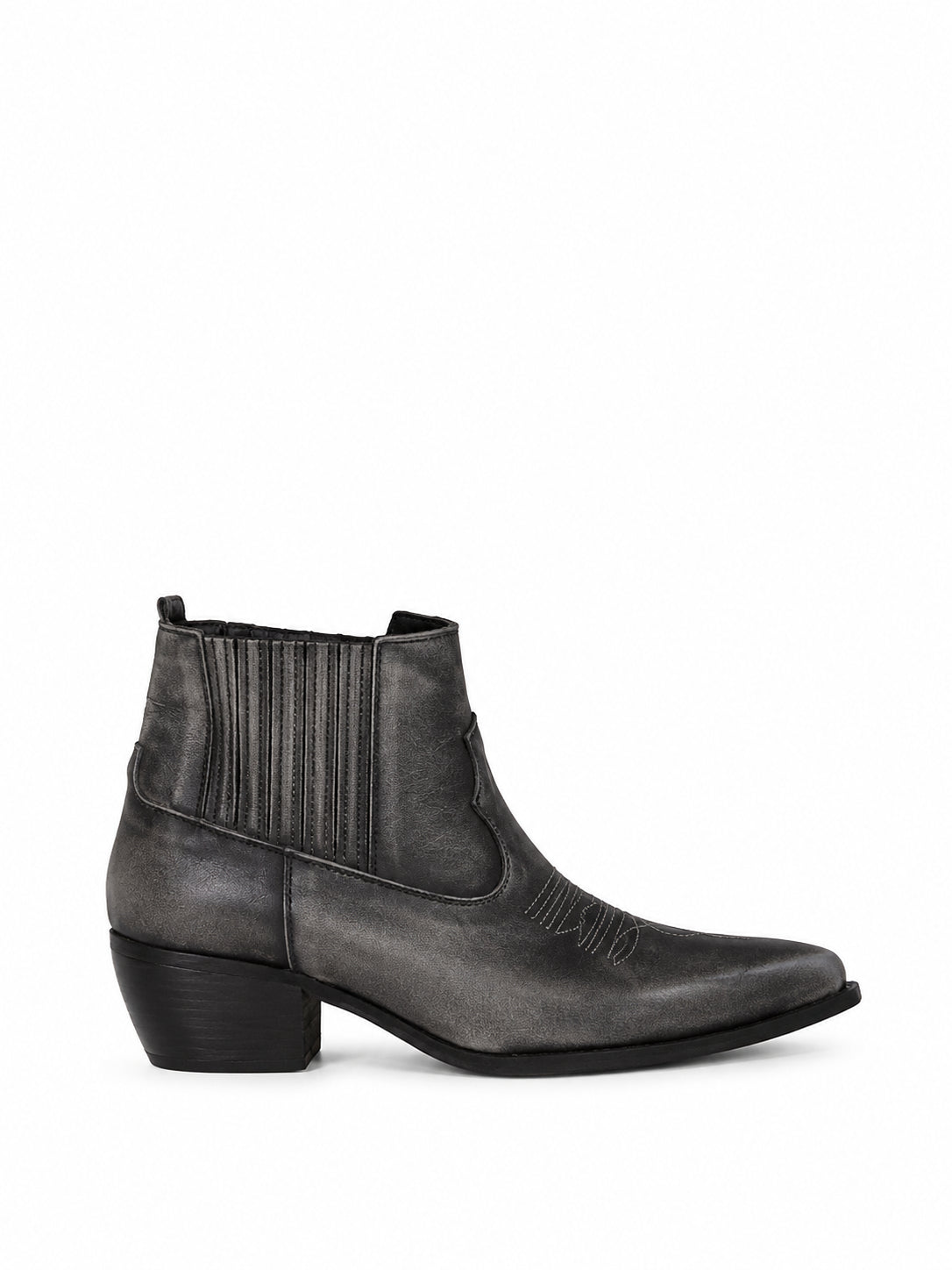 Tronchetto texano vintage grigio - Divine Follie