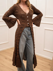 Maxi cardigan Pietrasanta crochet kinder - Crispy
