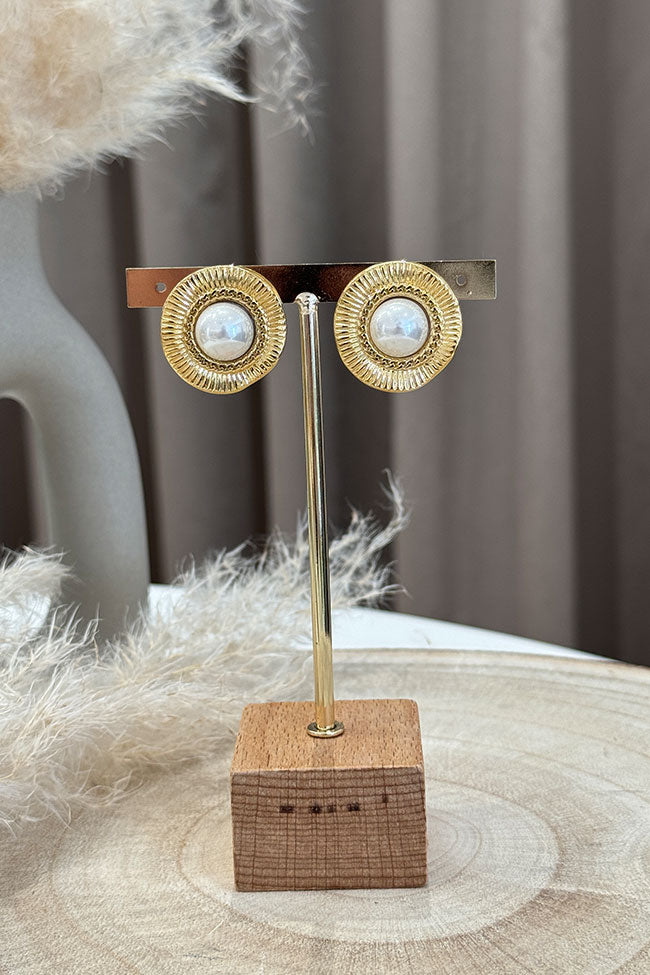 Orecchini Pearl Core oro - Calibro Shop