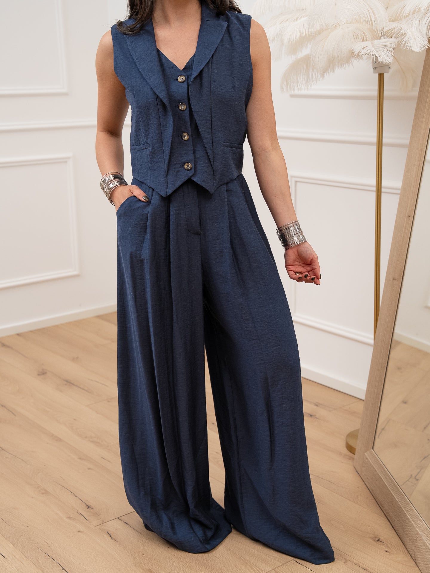 Completo Nora blu - Dixie