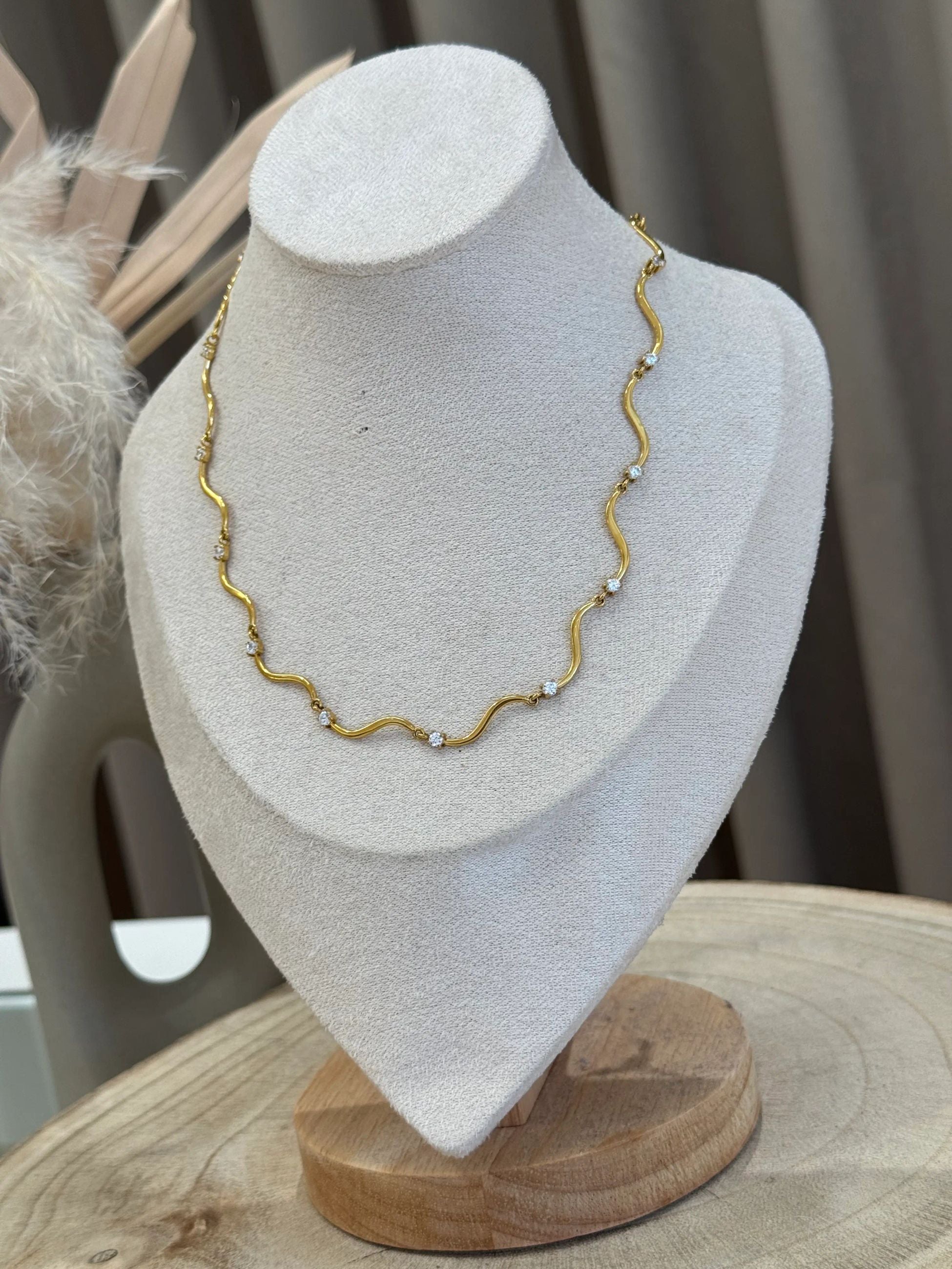 Collana choker Sbrilli bianca - Calibro Shop