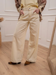 Jeans Mia giallo burro baggy fit - Vicolo