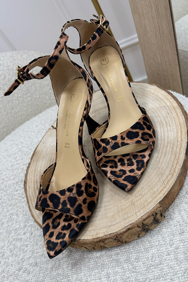 Sandali Selene in raso maku - Divine Follie