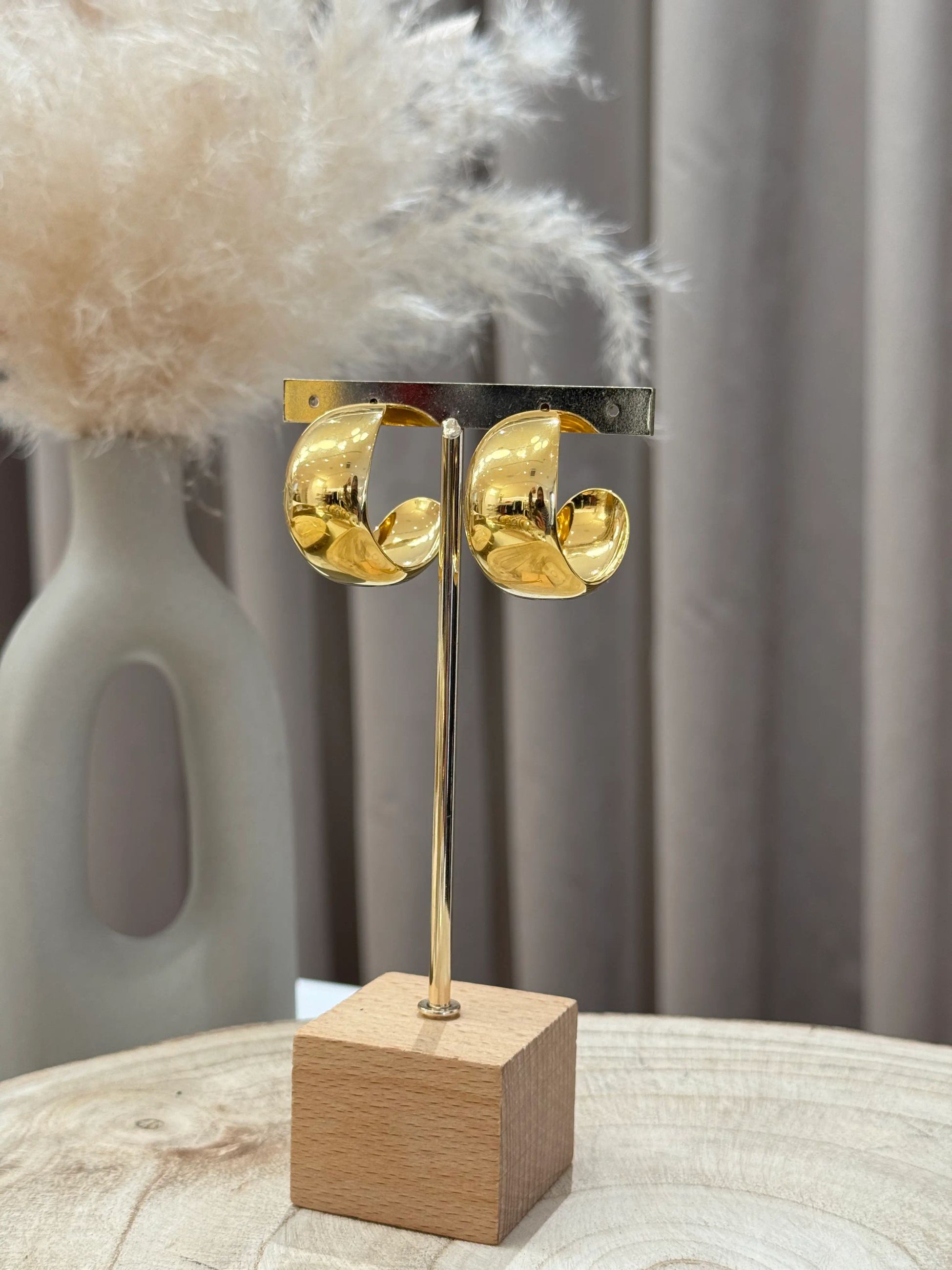 Orecchini Glow maxi oro - Calibro Shop