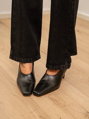 Décolleté Sister in crosta nero - Divine Follie