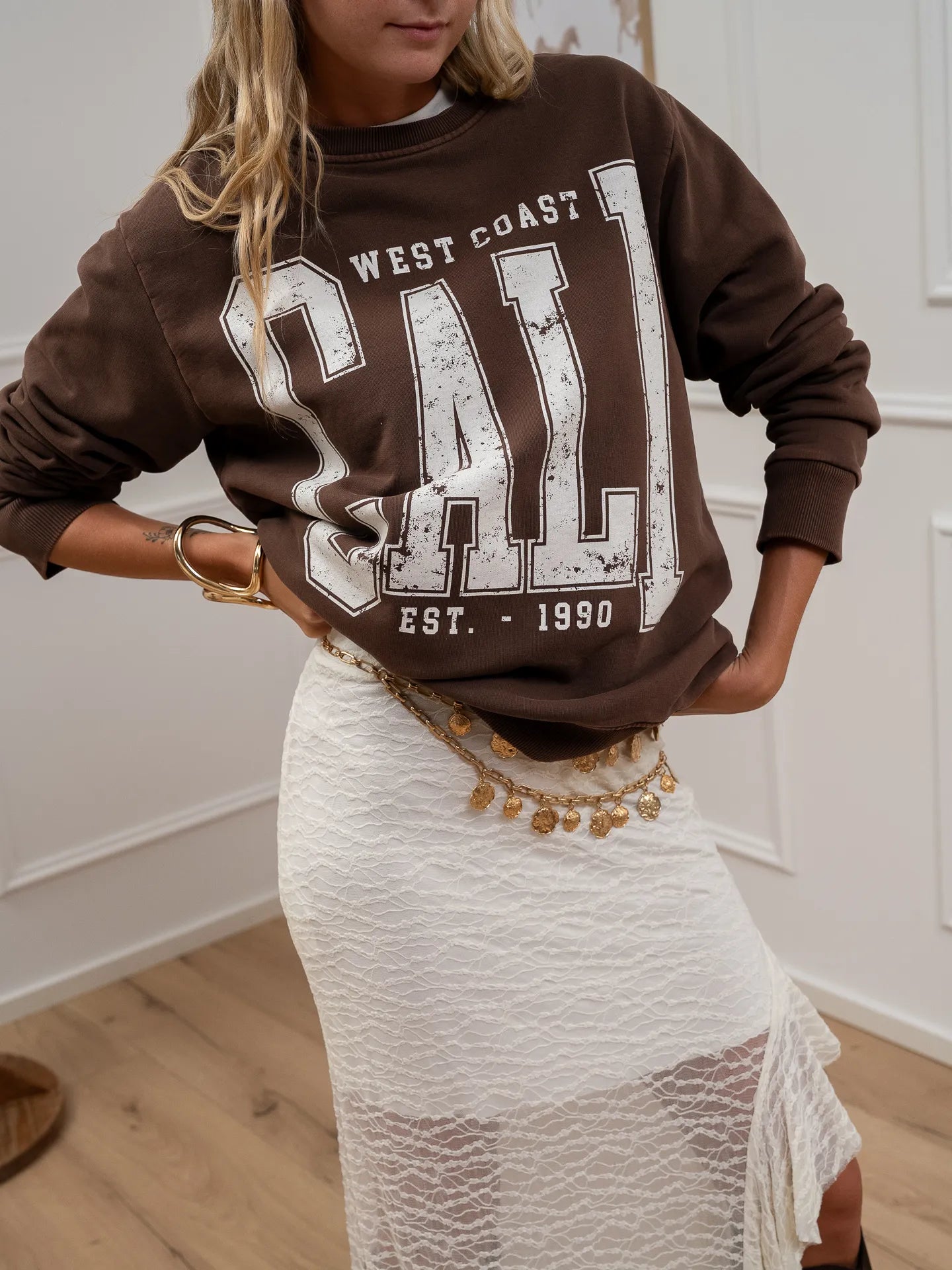 Felpa moka Cali - Vicolo