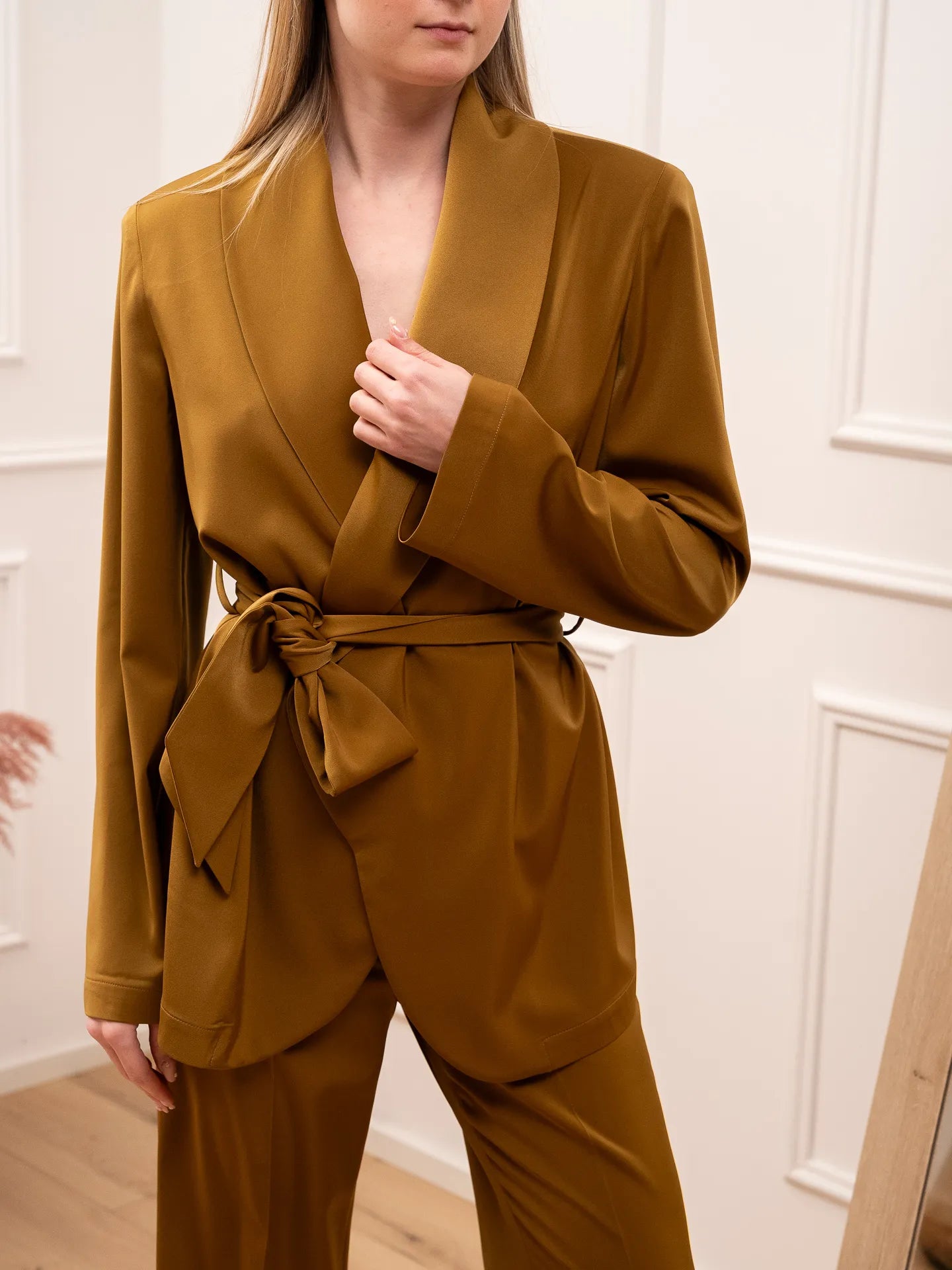 Giacca Essential bronzo con fusciacca - Silence Limited