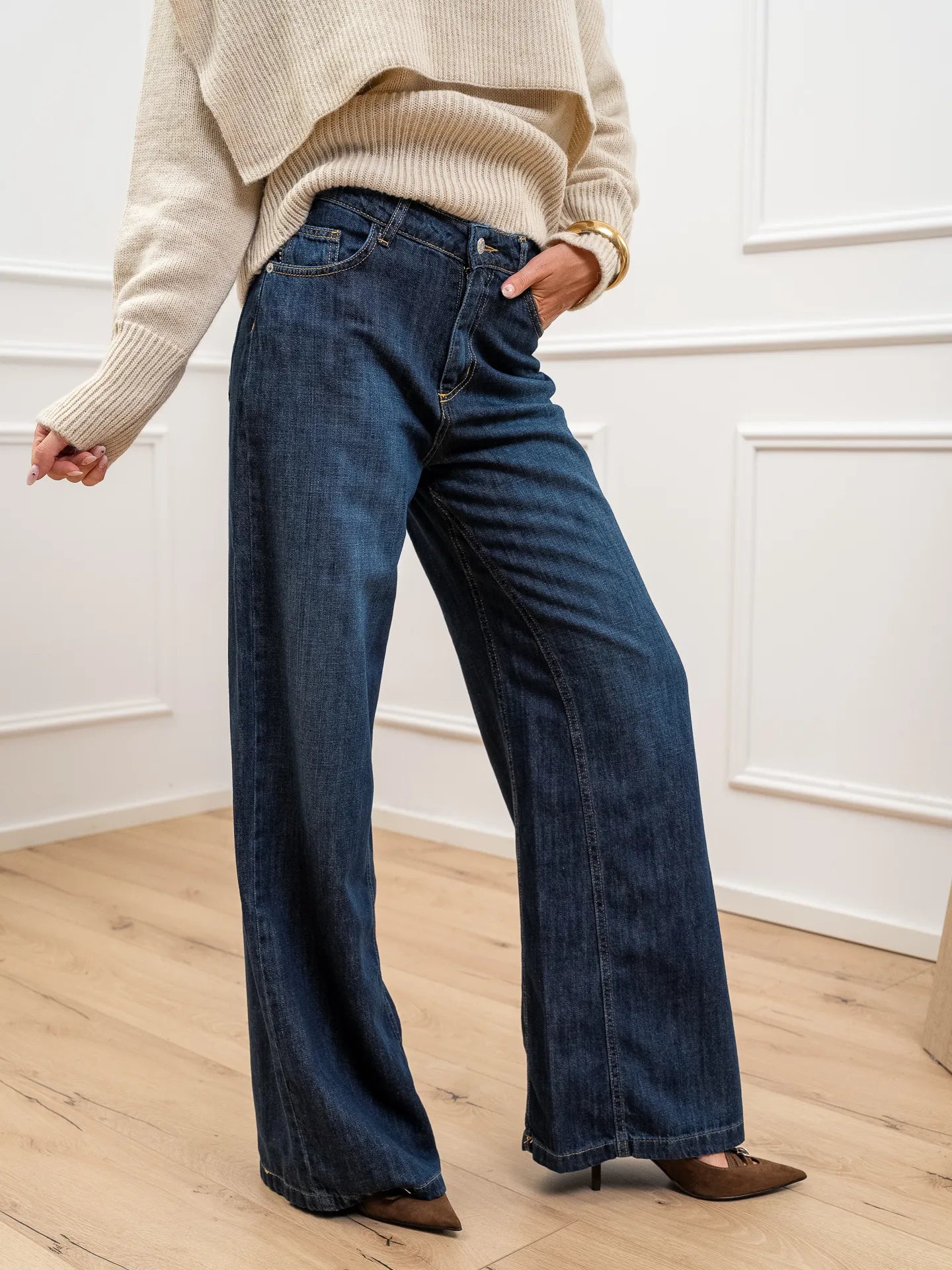 Jeans Ketty blu scuro - HaveOne