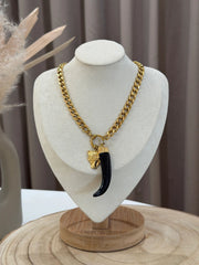 Collana corno nero - Calibro Shop