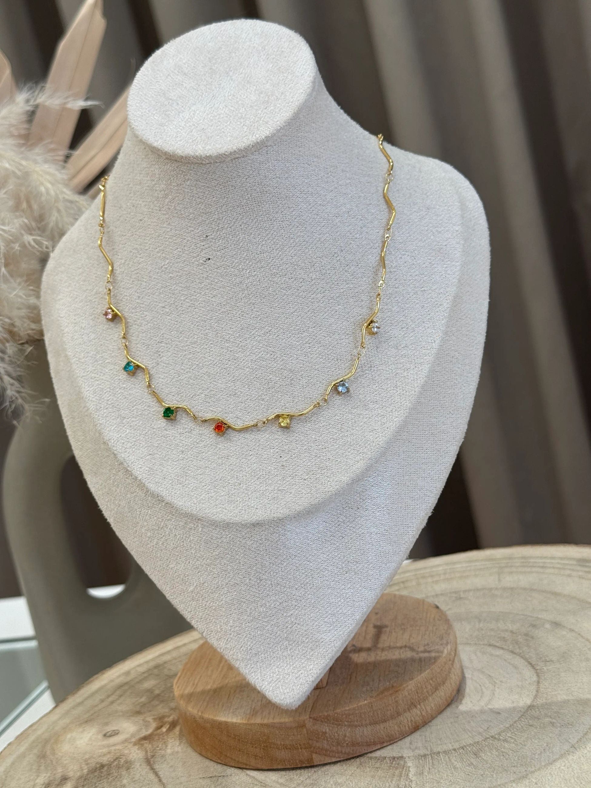 Collana choker Sbrilli multicolor - Calibro Shop