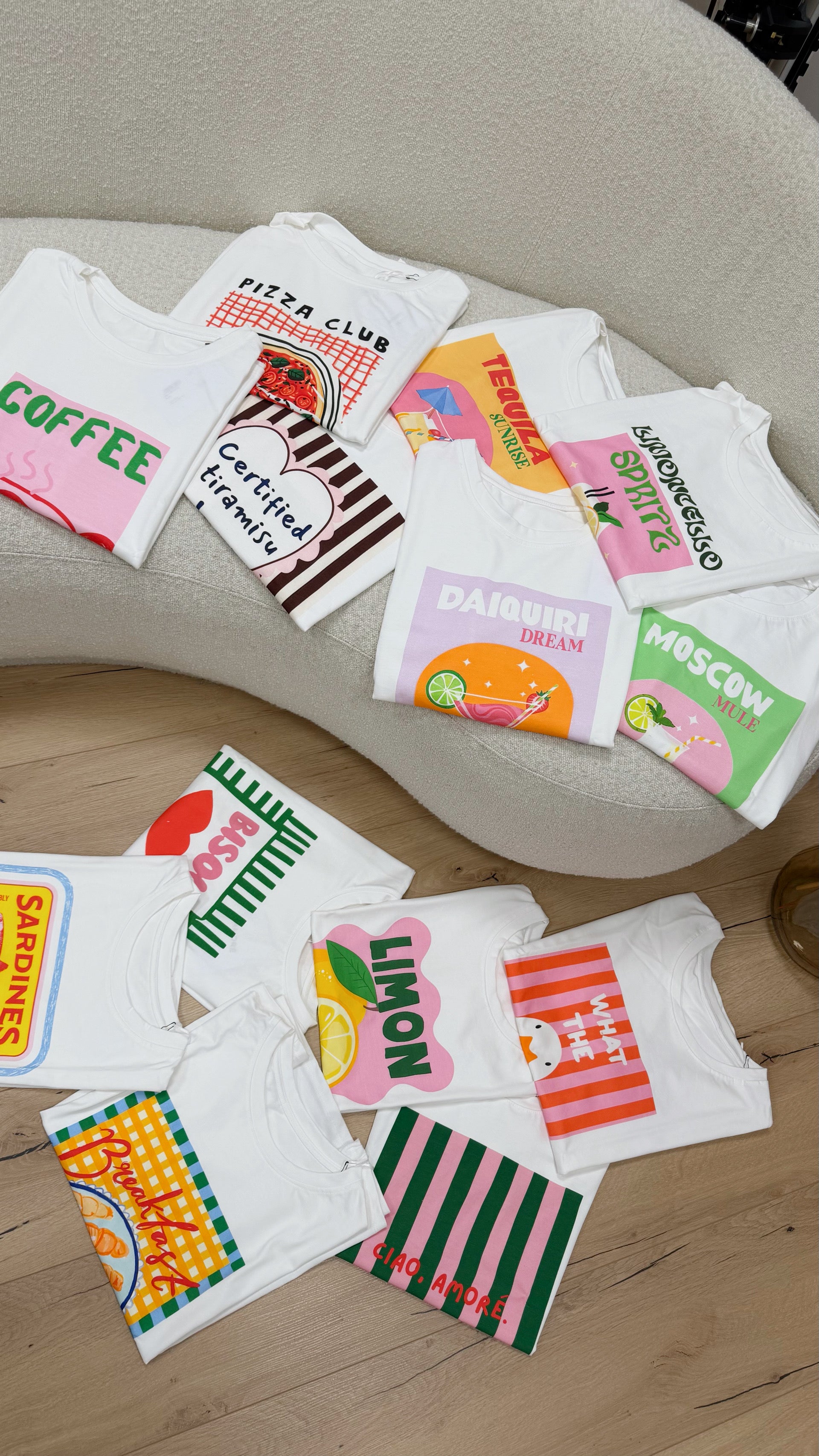 T shirt print Tiramisù - Calibro Shop