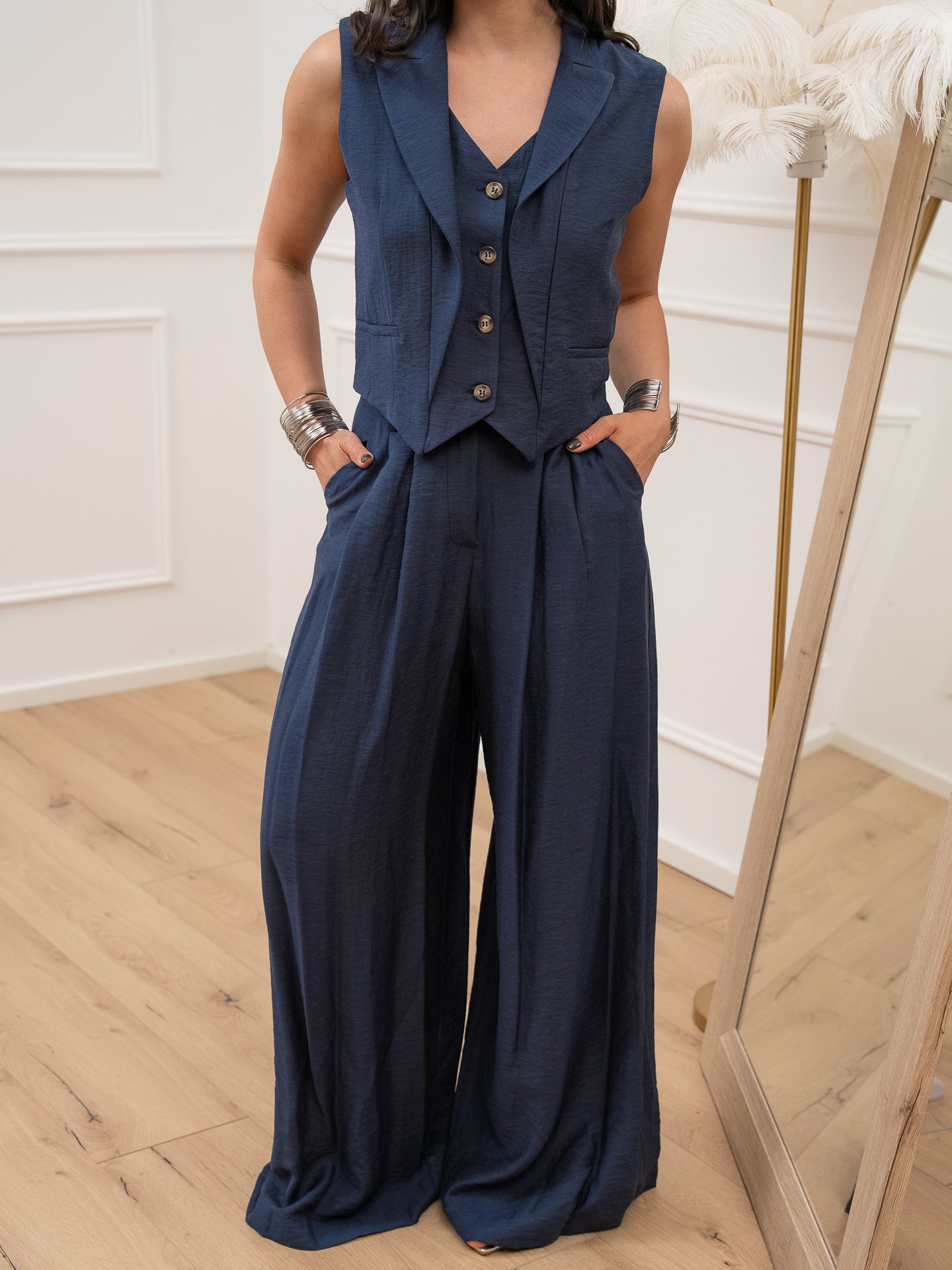 Completo Nora blu - Dixie