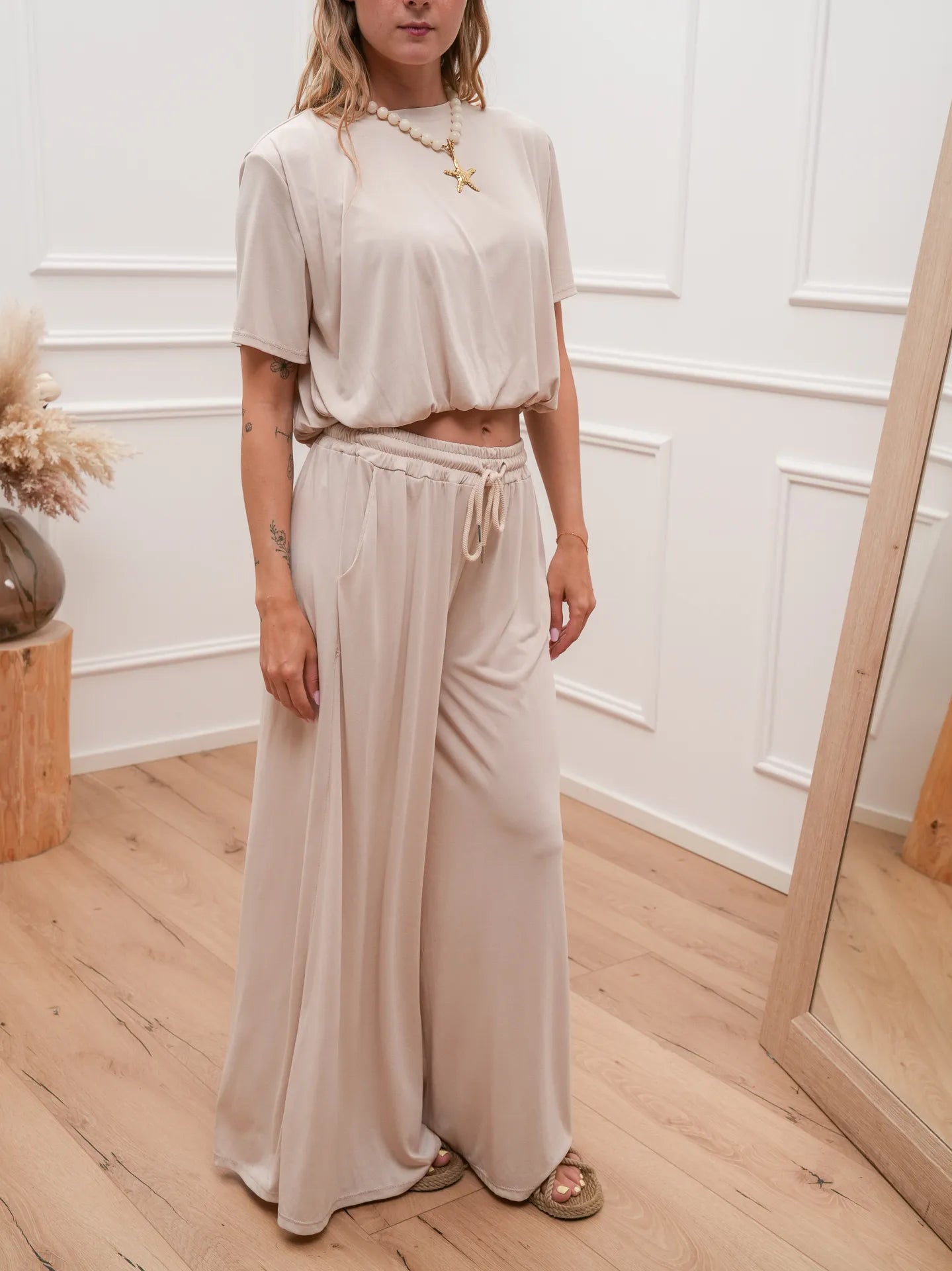 Set coordinato Soft beige in modal - You Decide