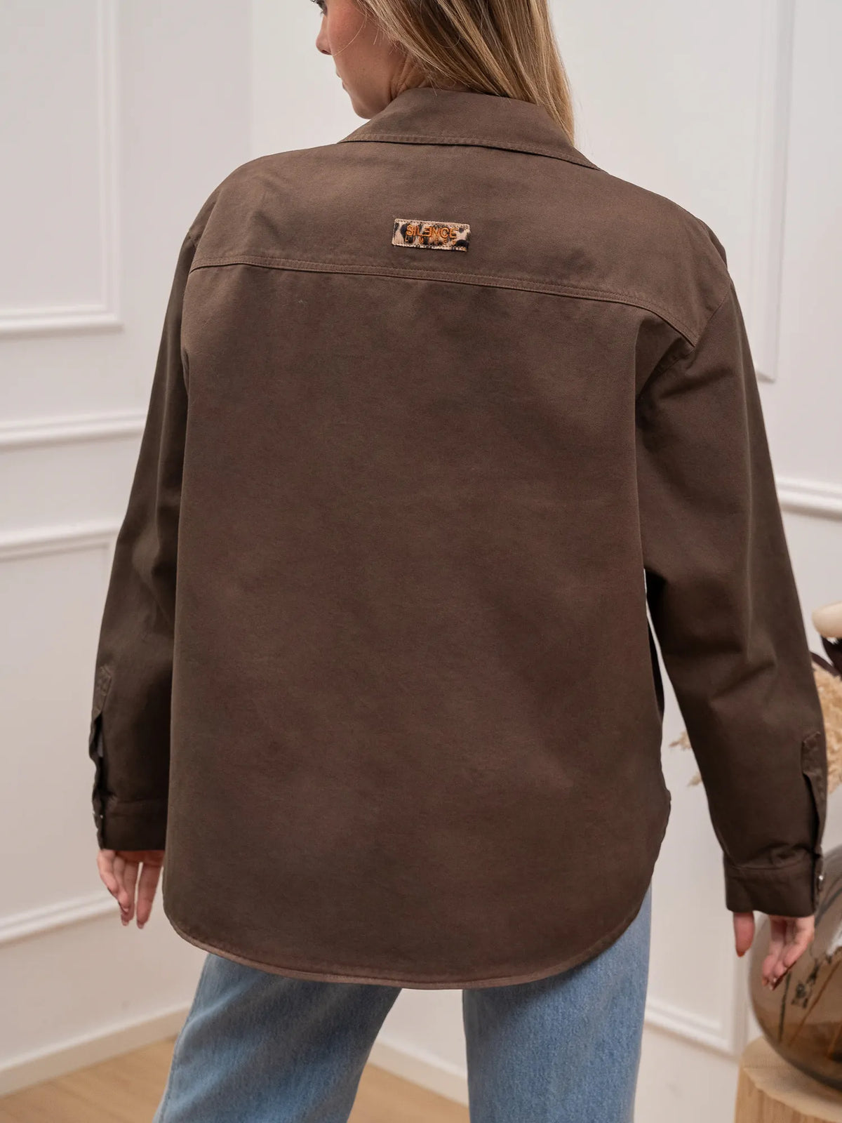 Giacca camicia in denim Brownie - Silence Limited