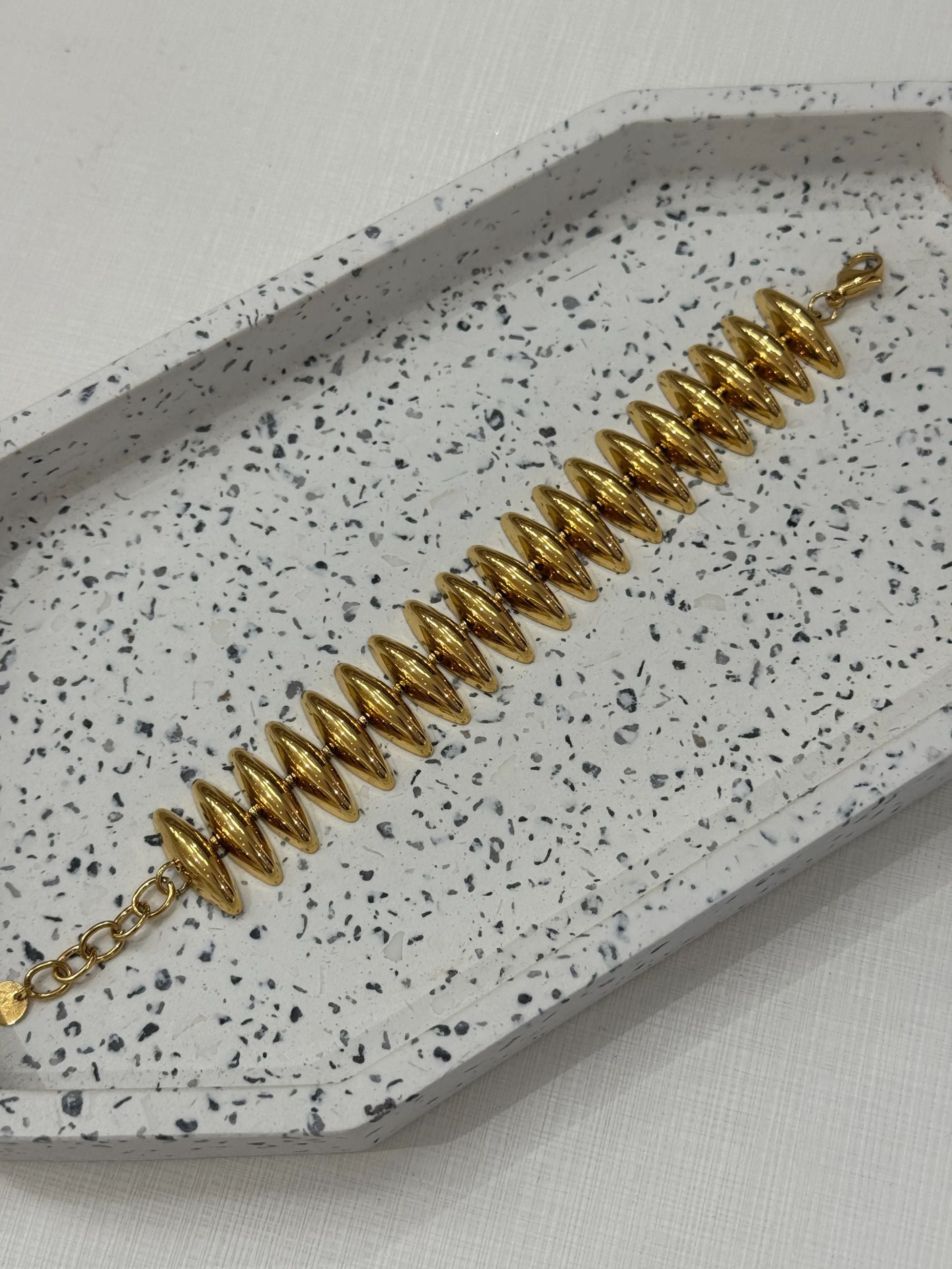 Bracciale Elegance maxi oro - Calibro Shop