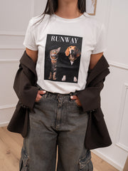 T shirt over Run way - Vicolo