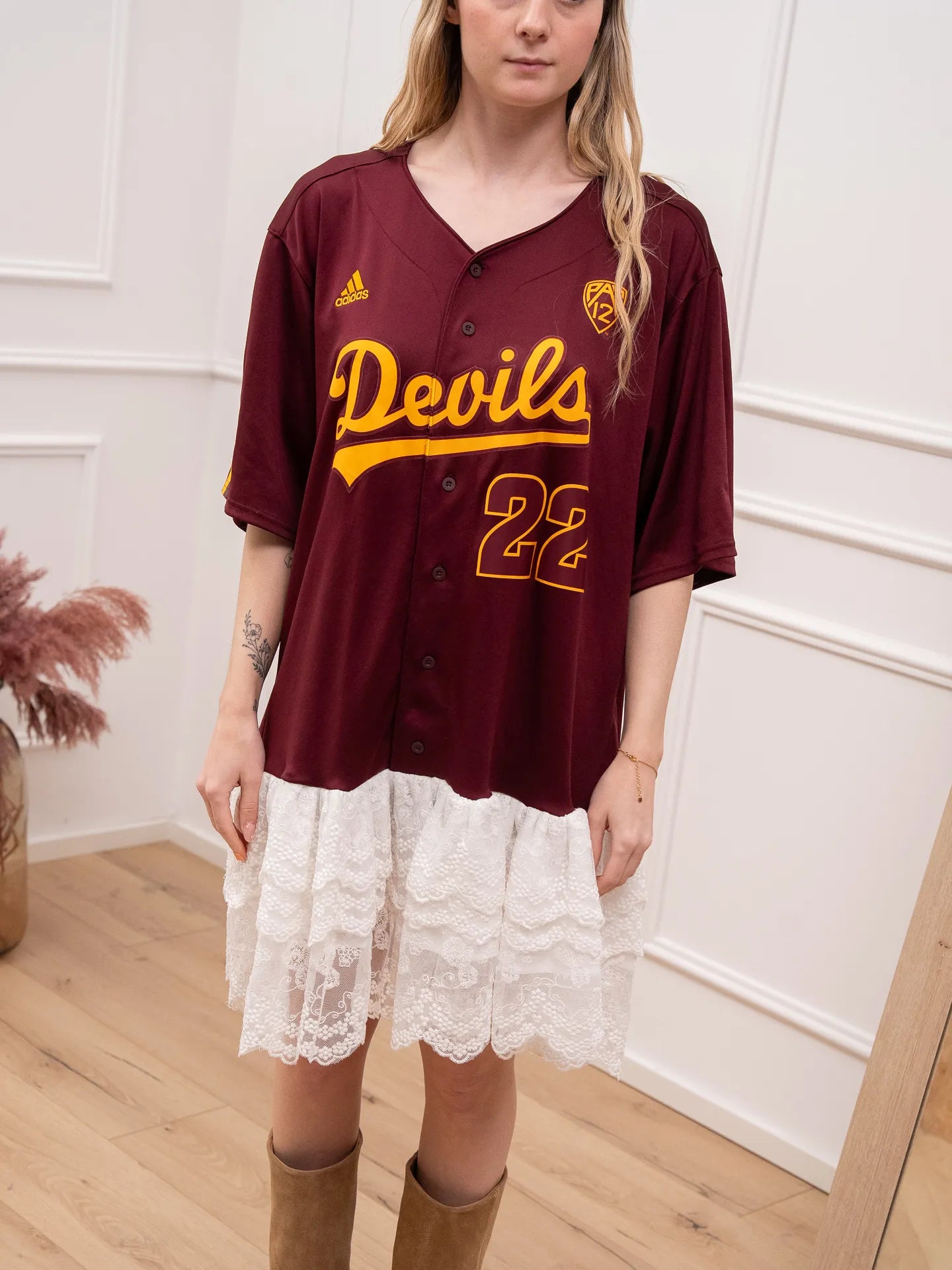 Vestito Sporty vintage bordeaux num. 22 - Dixie