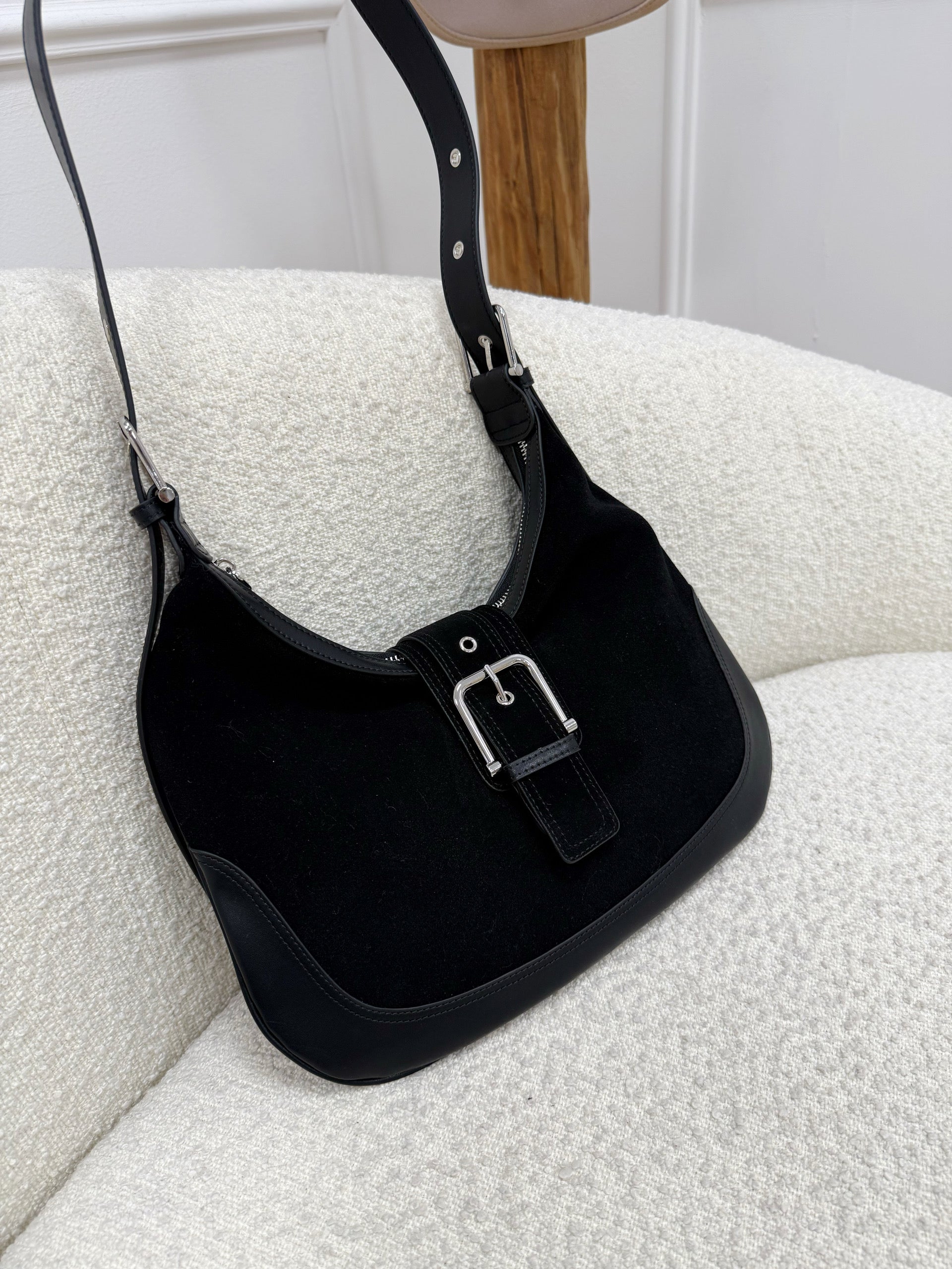 Borsa Hobo nera - Calibro Shop